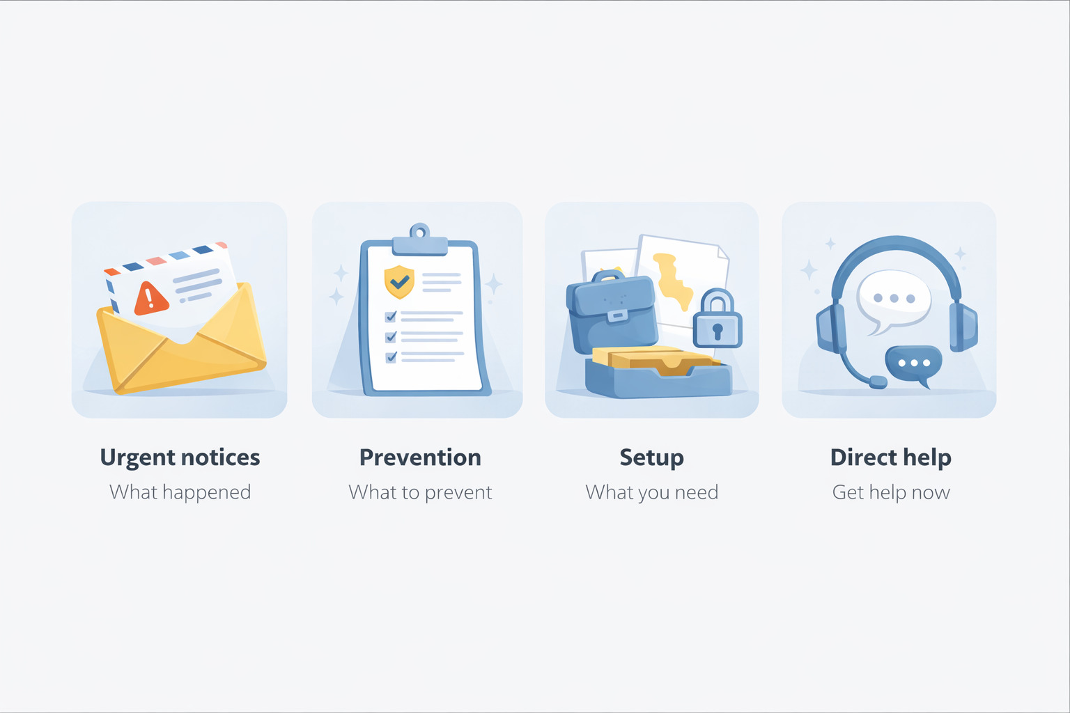 Emergency contact information and household safety details